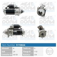 MEAT & DORIA 5110024 - Motor de arranque