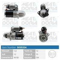 MEAT & DORIA 5035334 - Motor de arranque