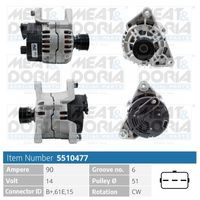 MAGNETI MARELLI MQA1580 - Alternador