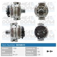 MEAT & DORIA 5510511 - Alternador