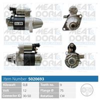 MEAT & DORIA 5020693 - Motor de arranque