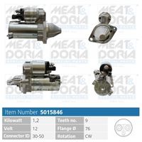 MEAT & DORIA 5015846 - Motor de arranque