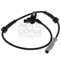 MEAT & DORIA 901370 - Llantas: para llantas de acero<br>Lado de montaje: Eje delantero, izquierda<br>Lado de montaje: Eje delantero, derecha<br>Longitud de cable [mm]: 711<br>Tipo de sensor: Sensor activo<br>