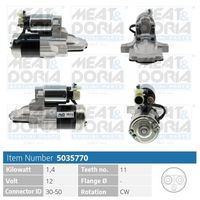 MEAT & DORIA 5035770 - Motor de arranque