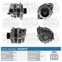 MAGNETI MARELLI MQA1607 - Alternador