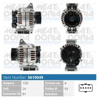 LUCAS LRA04424 - Alternador