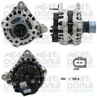 MAGNETI MARELLI MQA6193 - año construcción desde: 02/2020<br>Norma de emisiones: Euro 6.3<br>Restricción de fabricante: VALEO<br>Corriente de carga alternador [A]: 140<br>Modelo red de a bordo: para vehículos con red de a bordo 12V<br>Tensión [V]: 14<br>Poleas: con polea de rueda libre<br>poleas - Ø [mm]: 52<br>Número de nervaduras: 6<br>Pinza: M8 B+<br>ID del modelo de conector: COM/LIN2i T20<br>peso neto [kg]: 7,24<br>