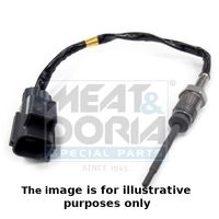 MEAT & DORIA 11914E - Sensor, temp. gas escape