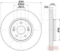 ANDEL AND1192 - Disco de freno - PRIME LINE - With Bearing Kit