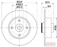 A.B.S. 17542C - Lado de montaje: Eje trasero<br>Diámetro exterior [mm]: 240<br>Espesor de disco de frenos [mm]: 8<br>Altura [mm]: 80,2<br>Llanta, nº de taladros: 4<br>Tipo de disco de frenos: macizo<br>corona de agujeros - Ø [mm]: 100<br>Artículo complementario / información complementaria 2: sin juego cojinetes rueda<br>Peso [kg]: 4,54<br>Superficie: revestido<br>Diamétro cubo[mm]: 136<br>