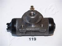 ASHIKA 6701119 - Lado de montaje: Eje trasero<br>Diámetro [mm]: 25,4<br>Sistema de frenos: BOSCH/BENDIX<br>Material: Hierro fundido<br>Medida de rosca: 1x M10x1.0<br>Distancia de los taladros de sujeción [mm]: 36<br>Referencia artículo par: 62848X<br>Peso [kg]: 0,6<br>