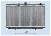 ASHIKA RDA213052 - Radiador, refrigeración del motor