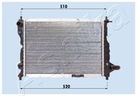 ASHIKA RDA313024 - Radiador, refrigeración del motor