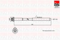 FAI AutoParts B2129 - Medida de rosca: M12x1,5x184<br>Perfil cabeza tornillo/tuerca: dentado exterior<br>cantidad de tornillos: 10<br>