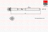 FAI AutoParts B292 - Juego de tornillos de culata