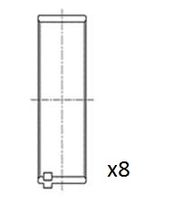 FAI AutoParts BB2082050 - Código de motor: D4EA<br>Espesor [mm]: 1,615<br>Ancho [mm]: 22<br>Diámetro exterior [mm]: 52,99<br>para un diám. de eje de [mm]: 49,71<br>para diám. carcasa de [mm]: 52,99<br>Diám. carcasa [mm]: 53,01<br>sobremedida [mm]: 0,25<br>Se requiere adicionalmente artículo Nº: BM1067<br>Se requiere adicionalmente artículo Nº: BM1068<br>Se requiere adicionalmente artículo Nº: BT3016<br>para diámetro de abertura hasta [mm]: 49,73<br>