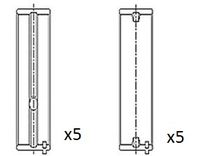 FAI AutoParts BM1034STD - Código de motor: CNFB<br>Espesor [mm]: 2,751<br>Ancho [mm]: 18,5<br>Diámetro exterior [mm]: 59<br>para un diám. de eje de [mm]: 53,44<br>para diám. carcasa de [mm]: 58,99<br>Diám. carcasa [mm]: 59,01<br>sobremedida [mm]: 0,5<br>Se requiere adicionalmente artículo Nº: BT3010<br>Se requiere adicionalmente artículo Nº: BT3015<br>para diámetro de abertura hasta [mm]: 53,46<br>