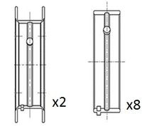 FAI AutoParts BM1037STD - Cojinete de cigüeñal