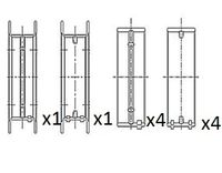 FAI AutoParts BM1040025 - Cojinete de cigüeñal