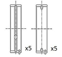 FAI AutoParts BM1046025 - Cojinete de cigüeñal