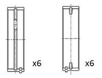 FAI AutoParts BM1062025 - Cojinete de cigüeñal