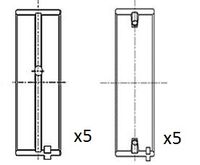 FAI AutoParts BM1002050 - Código de motor: X 17 D (4EE1)<br>Espesor [mm]: 2,131<br>Ancho [mm]: 15,5<br>Diámetro exterior [mm]: 56<br>para un diám. de eje de [mm]: 51,66<br>para diám. carcasa de [mm]: 55,98<br>Diám. carcasa [mm]: 56<br>sobremedida [mm]: 0,25<br>Se requiere adicionalmente artículo Nº: BT3029<br>para diámetro de abertura hasta [mm]: 51,68<br>