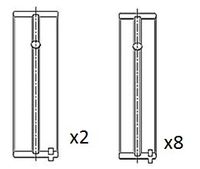 FAI AutoParts BM1005025 - Cojinete de cigüeñal