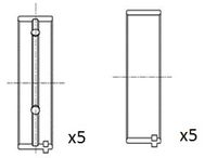 FAI AutoParts BM1006025 - Cojinete de cigüeñal