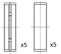 FAI AutoParts BM1008050 - Código de motor: 1ND-TV<br>Espesor [mm]: 2,125<br>Ancho [mm]: 16<br>Diámetro exterior [mm]: 50<br>para un diám. de eje de [mm]: 47,7<br>para diám. carcasa de [mm]: 52<br>Diám. carcasa [mm]: 52,02<br>sobremedida [mm]: 0,25<br>Se requiere adicionalmente artículo Nº: BT3004<br>para diámetro de abertura hasta [mm]: 47,72<br>