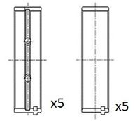 FAI AutoParts BM1011025 - Cojinete de cigüeñal