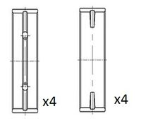 FAI AutoParts BM1015050 - Cojinete de cigüeñal