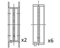 FAI AutoParts BM1016025 - Cojinete de cigüeñal