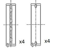 FAI AutoParts BM1017025 - Cojinete de cigüeñal