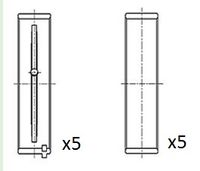 FAI AutoParts BM1019050 - Código de motor: 5FT (EP6DT)<br>Espesor [mm]: 1,975<br>Ancho [mm]: 17,9<br>Diámetro exterior [mm]: 48,6<br>para un diám. de eje de [mm]: 44,65<br>para diám. carcasa de [mm]: 48,65<br>Diám. carcasa [mm]: 48,67<br>sobremedida [mm]: 0,3<br>Se requiere adicionalmente artículo Nº: BT3018<br>para diámetro de abertura hasta [mm]: 44,67<br>