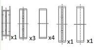 FAI AutoParts BM1020-025 - Cojinete de cigüeñal