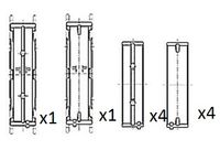 FAI AutoParts BM1033025 - Cojinete de cigüeñal