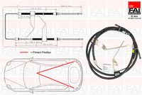 FAI AutoParts FBC0073 - Garantía: 2 años de garantía<br>Lado de montaje: centro<br>peso [g]: 1238<br>Longitud [mm]: 2730<br>para OE N°: 6658707<br>