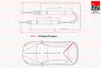 FAI AutoParts FBC0134 - Cable de accionamiento, freno de estacionamiento