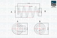 BILSTEIN 36148097 - Lado de montaje: Eje trasero<br>Forma de resorte: Muelle helicoidal<br>