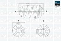 BILSTEIN 38234811 - Suspensión: para vehículos con chasis estándar<br>Lado de montaje: Eje delantero<br>Forma de resorte: muelle helicoidal con diámetro constante de alambre<br>