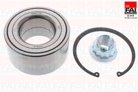 FAI AutoParts FWBK1105 - Lado de montaje: Eje delantero<br>Lado de montaje: Eje trasero<br>Variante de equipamiento: FRRE LR+FR<br>para OE N°: 7L0498287<br>Diámetro interior [mm]: 51,00<br>Ancho 1 [mm]: 50,00<br>Artículo complementario / información complementaria 2: con sensor ABS incorporado<br>Cantidad de agujeros de fijación: 1<br>cantidad de tornillos: 0,0<br>