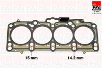 FAI AutoParts HG1012 - Espesor [mm]: 1,65<br>Espesor de montaje [mm]: 1,65<br>Número de orificios: 3<br>saliente de pistón desde [mm]: 1,11<br>saliente de pistón hasta [mm]: 1,2<br>Diámetro [mm]: 80,5<br>Tipo de junta: Junta metálica multilámina<br>Número de capas: 4<br>