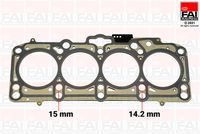 FAI AutoParts HG1012B - Código de motor: AVF<br>Espesor [mm]: 1,53<br>Número de entalladuras y agujeros: 2<br>Tipo de junta: Junta metálica multilámina<br>saliente de pistón desde [mm]: 1,01<br>saliente de pistón hasta [mm]: 1,10<br>