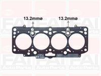 FAI AutoParts HG1013 - Código de motor: ALH<br>nº de motor desde: 085001<br>Espesor [mm]: 1,71<br>Número de entalladuras y agujeros: 3<br>Tipo de junta: Junta metálica multilámina<br>saliente de pistón desde [mm]: 1,11<br>saliente de pistón hasta [mm]: 1,20<br>