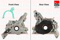 FAI AutoParts OP258 - Bomba de aceite