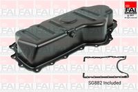 FAI AutoParts PAN008 - Sección: parte inferior<br>Artículo complementario/Información complementaria: con tornillo purga aceite<br>Material cárter: Chapa de acero<br>