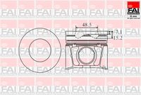 FAI AutoParts PK10050 - Código de motor: WLAA<br>Longitud [mm]: 81,20<br>Diámetro de orificio [mm]: 93,00<br>Diámetro de perno [mm]: 34<br>Artículo complementario / información complementaria 2: con canal de refrigeración<br>Nº de componente: PR7 (2.0/1.5/2.0)<br>altura de compresión [mm]: 51,7<br>diám. del espacio de combustión [mm]: 48,5<br>longitud del tornillo [mm]: 70<br>profundidad del espacio de combustión 1 [mm]: -15,20<br>sobremedida [mm]: 0<br>Holgura del pistón [mm]: 0,09<br>