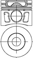 FAI AutoParts PK38000 - Código de motor: 4HH (P22DTE)<br>Longitud [mm]: 74,82<br>Diámetro de orificio [mm]: 86,51<br>Superficie: revestido<br>Diámetro de perno [mm]: 30<br>Artículo complementario / información complementaria 2: con canal de refrigeración<br>Nº de componente: PR68 (2.0/2.0/2.0)<br>altura de compresión [mm]: 48,42<br>diám. del espacio de combustión [mm]: 49,04<br>longitud del tornillo [mm]: 66,85<br>profundidad del espacio de combustión 1 [mm]: -16,17<br>sobremedida [mm]: 0,5<br>Holgura del pistón [mm]: 0,06<br>