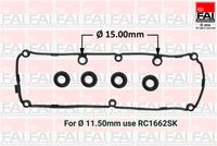 FAI AutoParts RC1663SK - Código de motor: CAYB<br>para OE N°: 03L103475H<br>