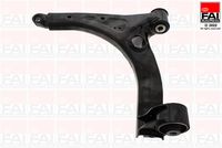 FAI AutoParts SS10696 - Lado de montaje: Eje delantero, derecha<br>Lado de montaje: debajo<br>Suspensión: para vehículos con chasis reforzado<br>Número de piezas necesarias: 1<br>Material: Chapa de acero<br>Tipo de dirección: Brazo oscilante transversal<br>Artículo complementario/Información complementaria: con casquillo<br>Artículo complementario / información complementaria 2: sin rótula de suspensión/carga<br>